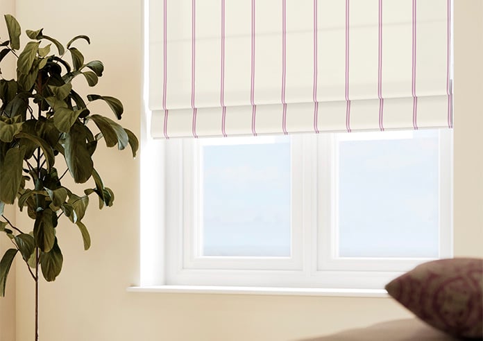 The British Stripe Co. Victoria, Brighton No.2 - Twist&Fit Roman Blind - Image 5